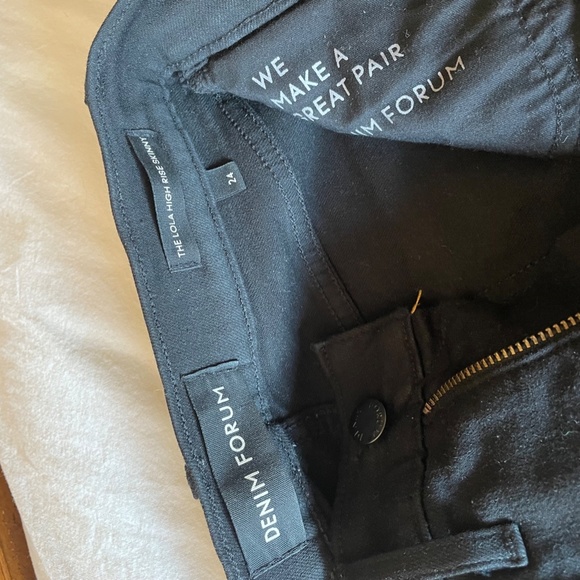 Denim Forum Lola Jeans Size 24/28L - Picture 2 of 5